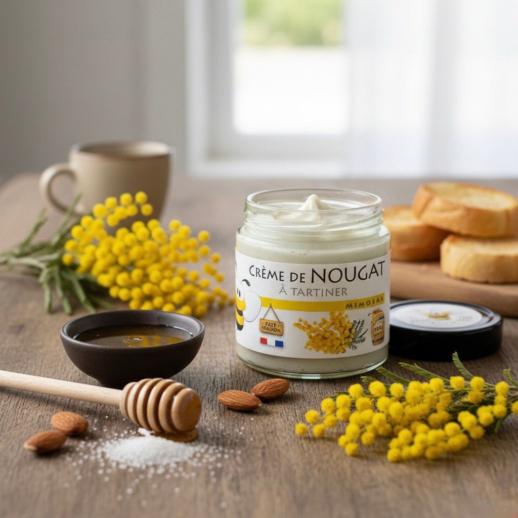 Crème de nougat Mimosa Mieldelice