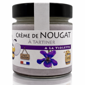 Crème de nougat à la Violette de Mieldelice.fr