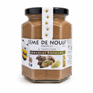 Crème de nougat Chocolat Pistache Mieldelice