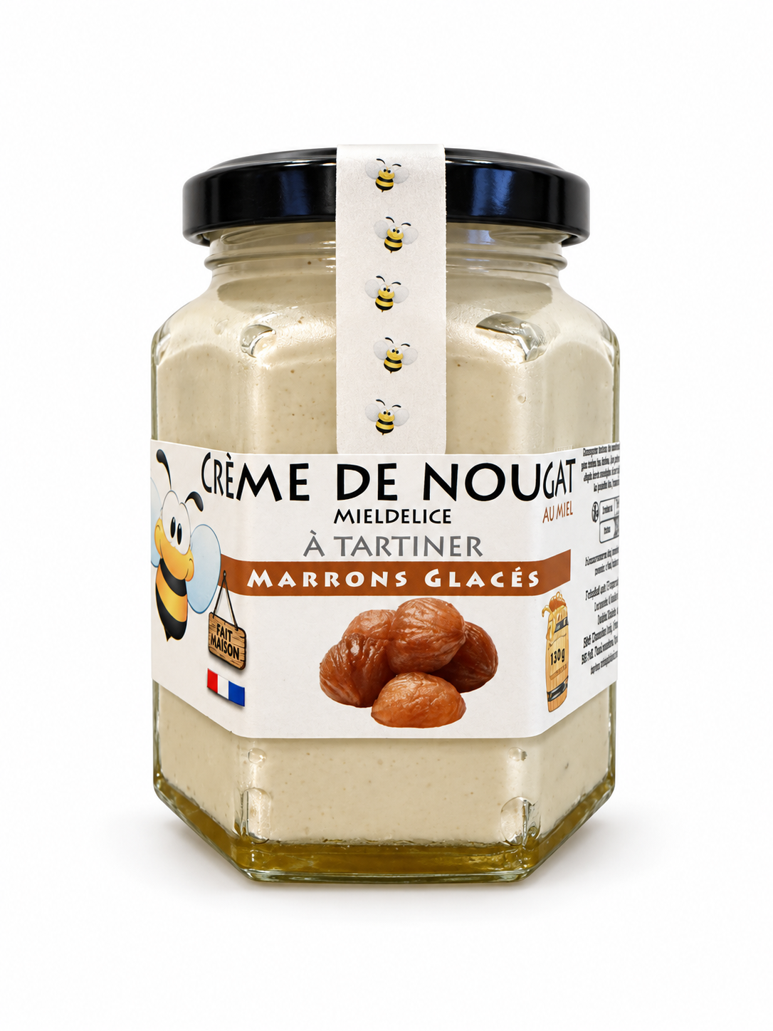 Creme de nougat Marrons Glacés Mieldelice