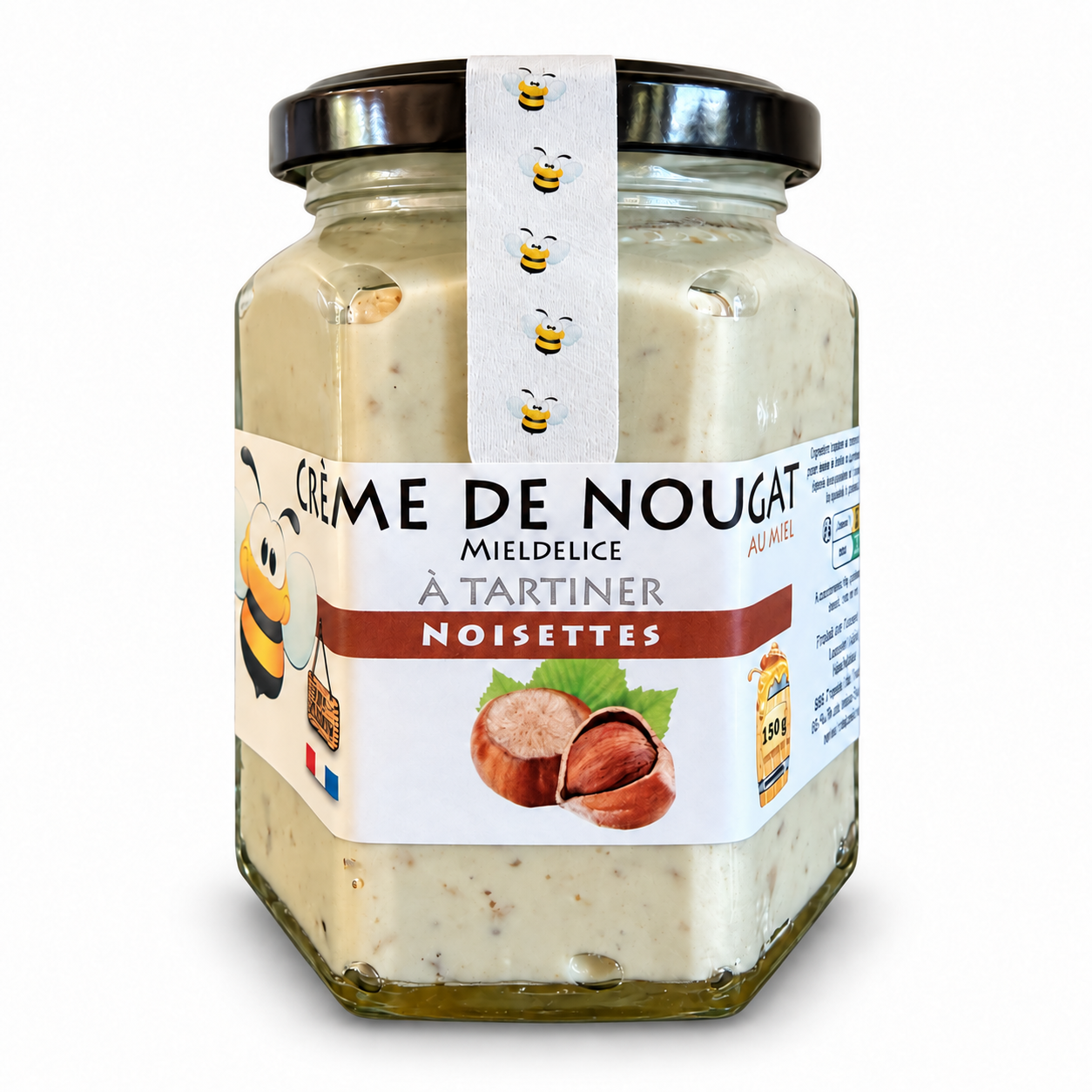 Creme de nougat Noisette Mieldelice