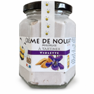 Creme de nougat Violette Mieldelice