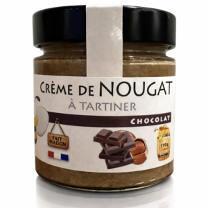 Crème de nougat au Chocolat de Mieldelice.fr