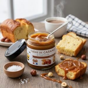 Crème caramel au praliné Mieldelice