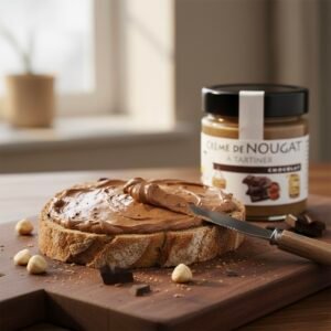 Crème de nougat Chocolat Noisettes Mieldelice