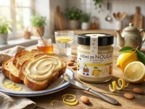 Crème de nougat au citron Mieldelice