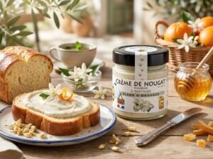 Crème de nougat à la fleur d'oranger Mieldelice
