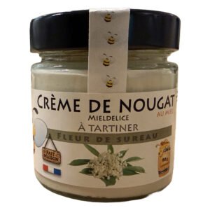 Crème de nougat Fleur de sureau Mieldelice