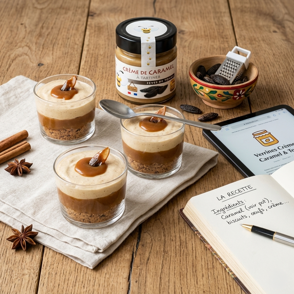 Recette Verrine mieldelice