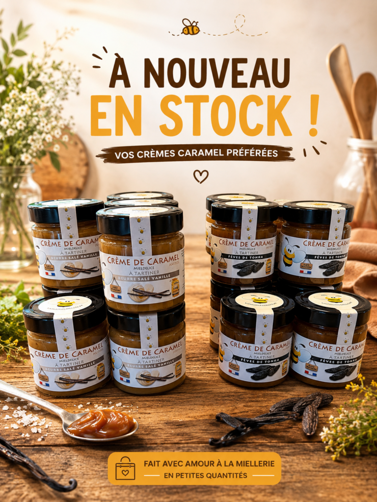 Crèmes caramel Mieldelice