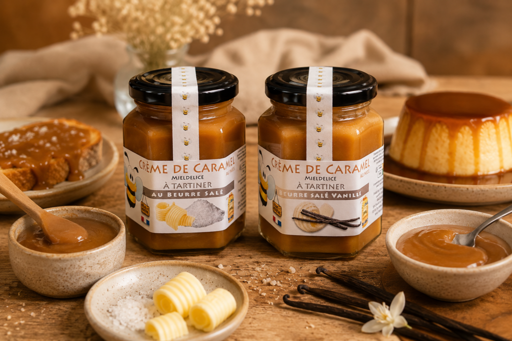 Cremes caramel mieldelice