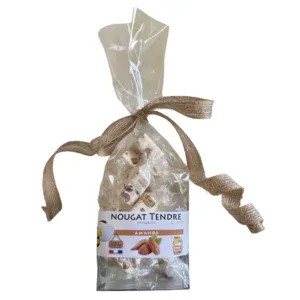Nougat au miel et Amandes 100g Mieldelice