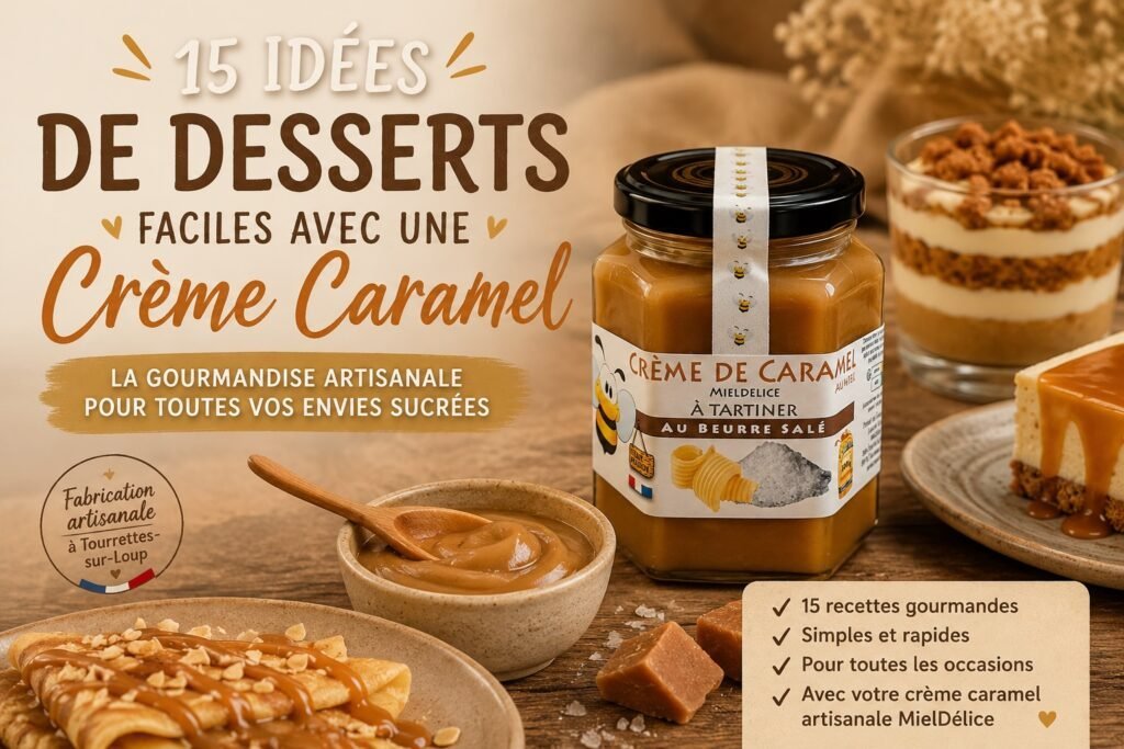 15 idées de recettes avec de la crème caramel Mieldelice
