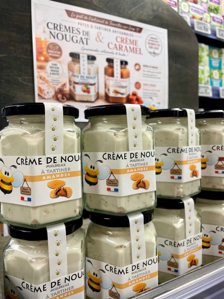 Cremes de nougat Mieldelice