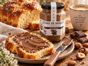 Creme de nougat sur brioche MieDelice